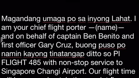 philippine airlines script tagalog|Meet The Pinay Behind Those Popular In.